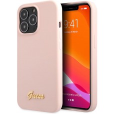 Guess maskica za iPhone 13 Pro - Roza