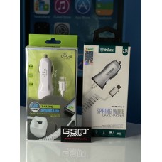 Auto punjač sa kabelom USB-C 