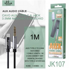 EllieTech Aux Audio Type C  Jack 3,5mm JK107