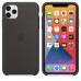 iPhone 11 Pro Max Apple silikonska maskica - Black